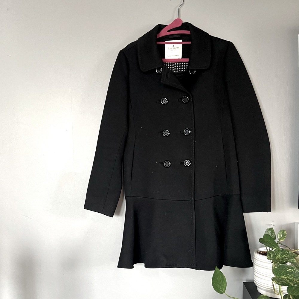 Kate Spade Hope Double Breasted Coat